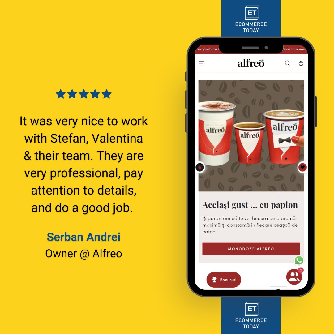 🚀 New Website Launched! We’ve just launched alfreo-ro.myshopify.com, offering advanced eCommerce subscription services for a seamless shopping experience! 🛍️✨

👉 Visit: alfreo-ro.myshopify.com

#WebsiteLaunch #eCommerceSubscription #Shopify #Alfreo #eCommerceToday