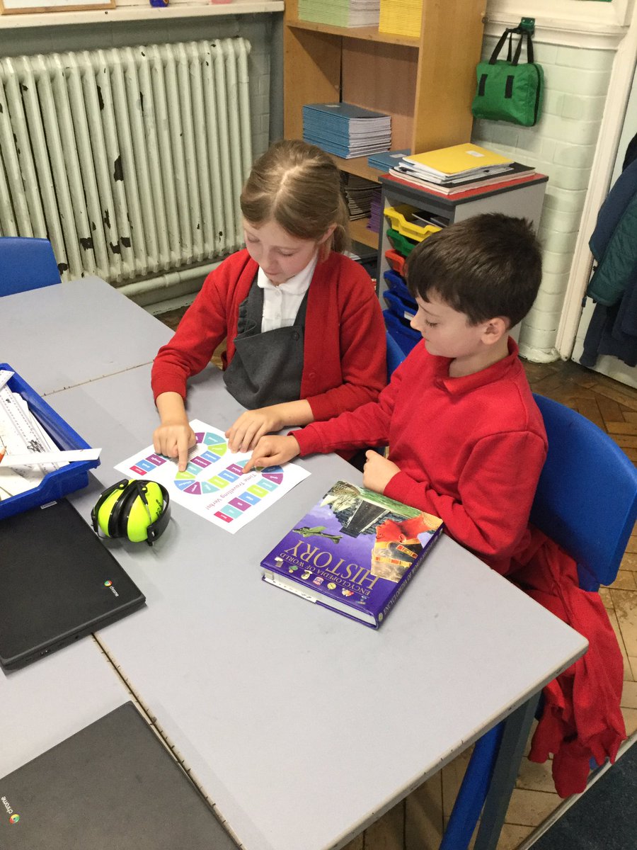 Playing a board game to help us convert between different tenses. This has helped us make sure our newspapers are in the correct tense. <a href="/HaxbyRoad/">Haxby Road Academy</a>