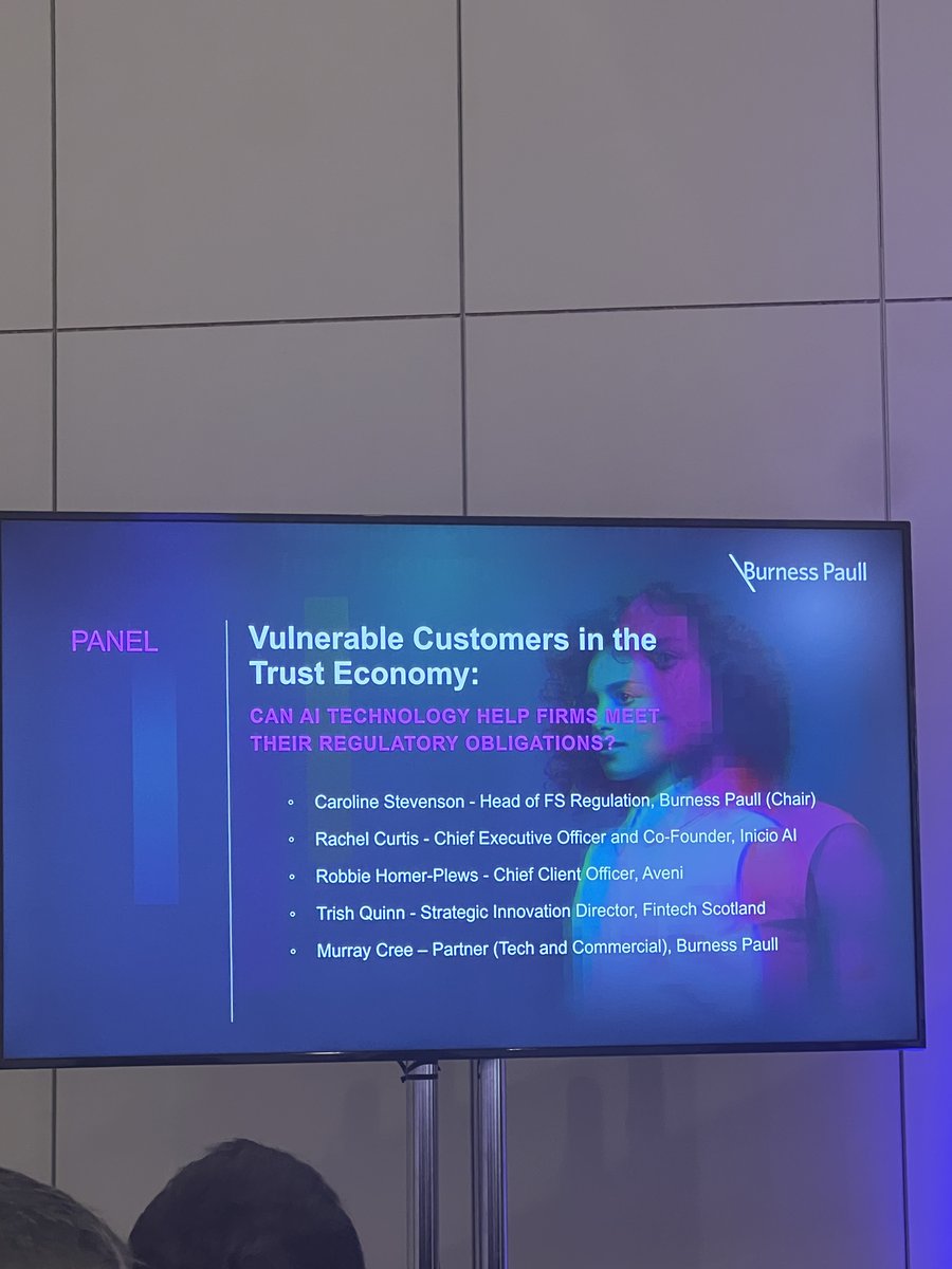 FinTech Scotland (@fintechscotland) on Twitter photo Insightful discussion led by our Strategic Innovation Director, Trish Quinn, alongside an expert panel, diving into the critical topic of Vulnerable Customers in the Trust Economy at the <a href="/digitfyi/">DIGIT</a> #FTScot #FinTechSummit2024. Proud to be part of shaping the future of #FinTech! Insightful discussion led by our Strategic Innovation Director, Trish Quinn, alongside an expert panel, diving into the critical topic of Vulnerable Customers in the Trust Economy at the <a href="/digitfyi/">DIGIT</a> #FTScot #FinTechSummit2024. Proud to be part of shaping the future of #FinTech!