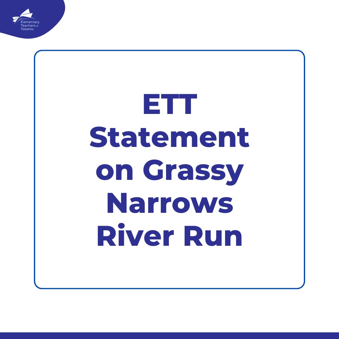 Elementary Teachers of Toronto tweet media