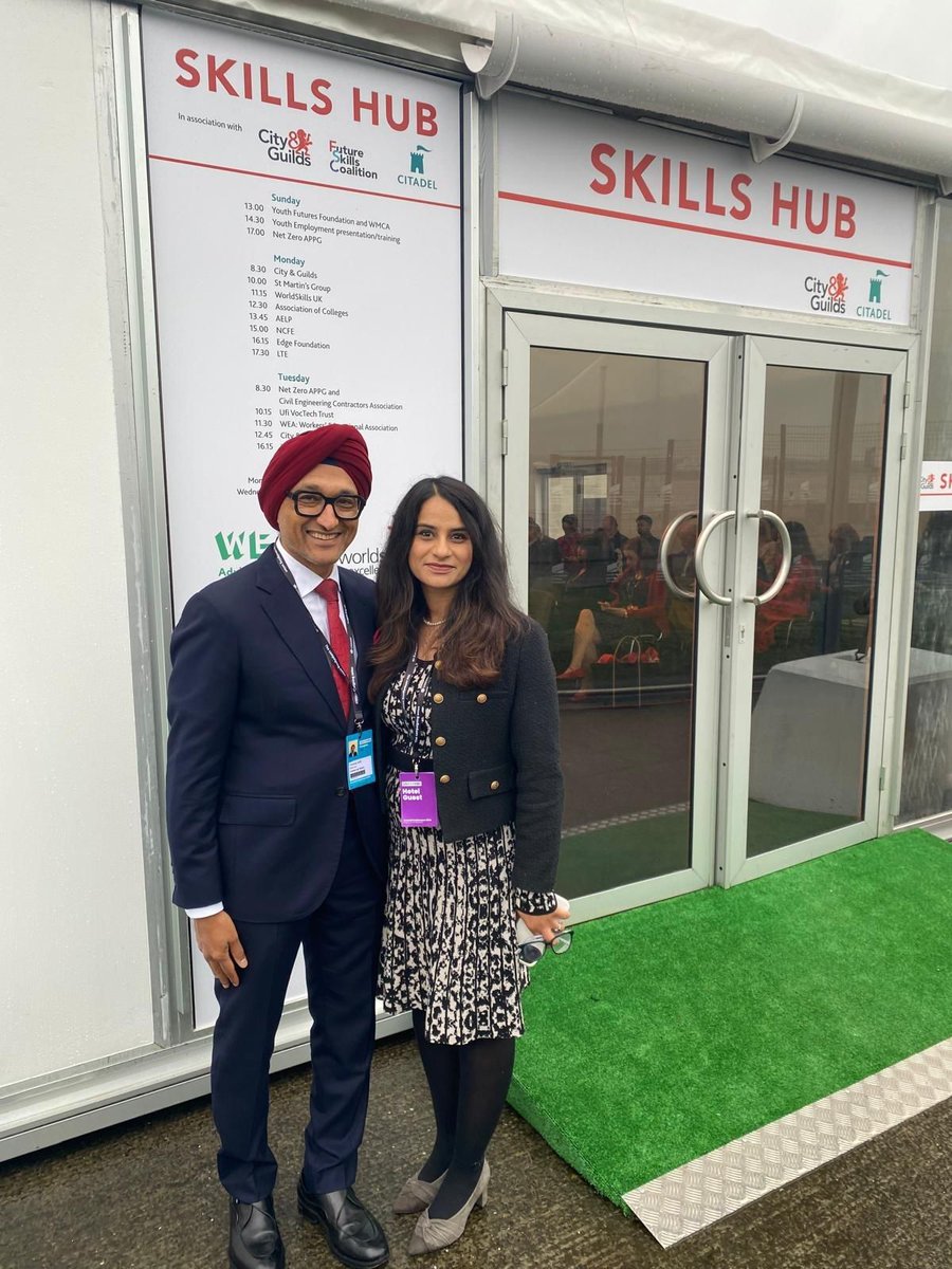 TweetFaiza's tweet image. Great to see so much support for #Skills at #Lab24 with the return of #SkillsHub in association with @CitadelComms. Very proud of the @cityandguilds team and partners who, once again, put on a successful show for #skills and its central role in driving productivity and growth.