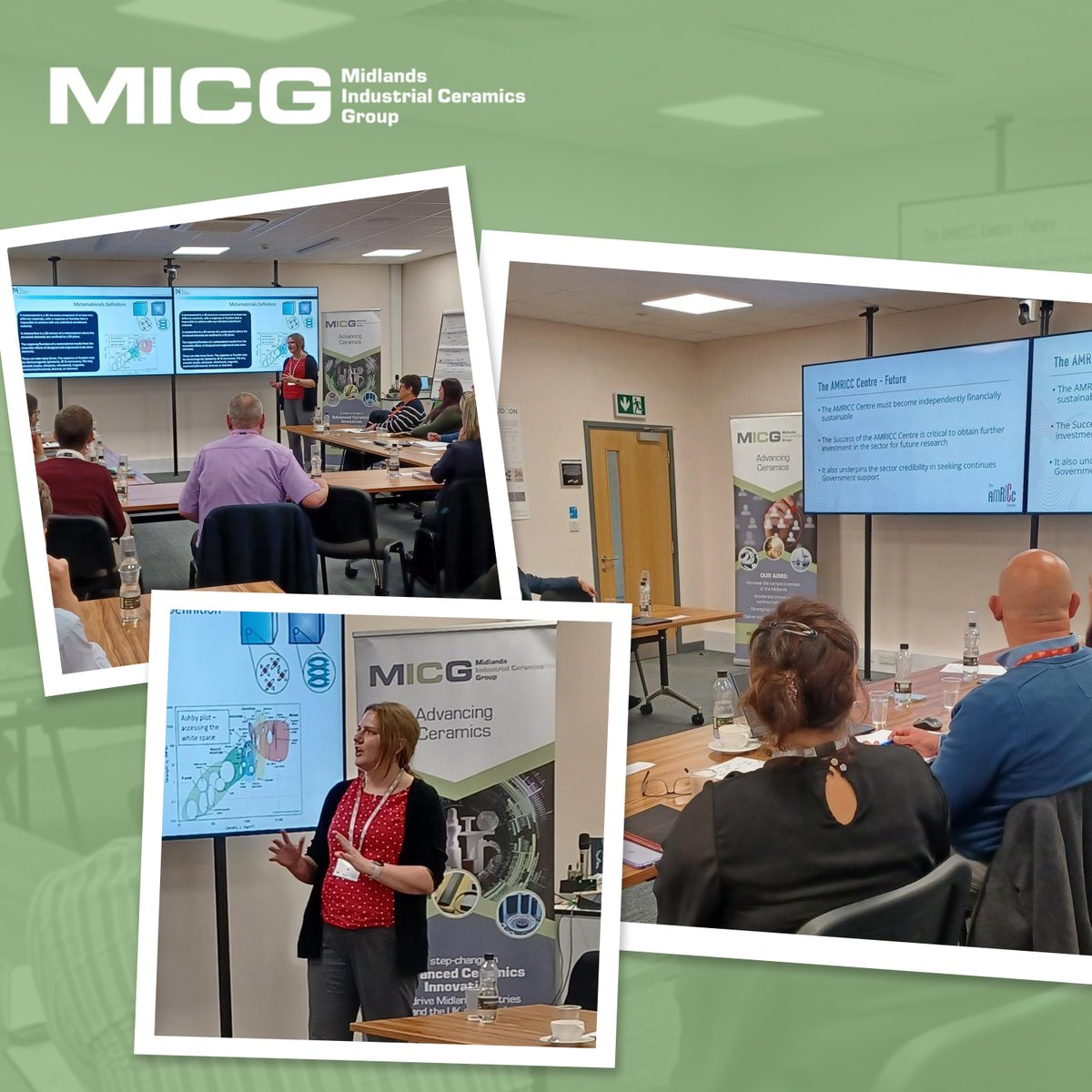 Exciting developments and updates were shared at a meeting of MICG members this week. The format for the event, which was hosted at The AMRICC Centre, included a series of talks, as well as a strategic workshop.