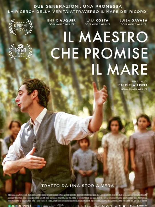 🎬 EL MESTRE QUE VA PROMETRE EL MAR continua el seu viatge internacional i ja ha aterrat a Itàlia, recaptant més de 120.000 € el seus primers dies.

És emocionant veure com la història i el missatge del mestre Benaiges està travessant totes les fronteres.