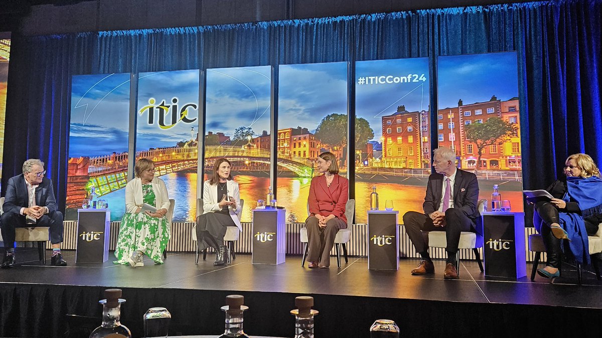 BrendanKennyyy's tweet photo. A really interesting, wide ranging and penetrative discussion on Responsible Ambition with industry leaders @JimPowerEcon, Anne O'Donoghue @IrHeritageTrust,
Mary Considine @ShannonAirport, @AliceManserghTI and Paul Kelly @Failte_Ireland 

#ITICConf24 https://t.co/YbdRQjfwjO