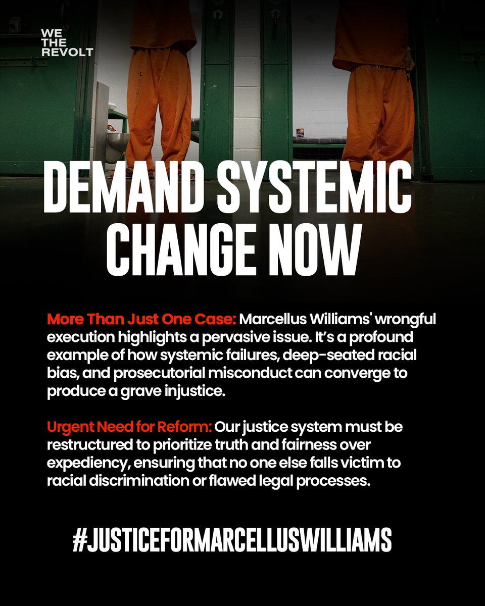 The system must change!
