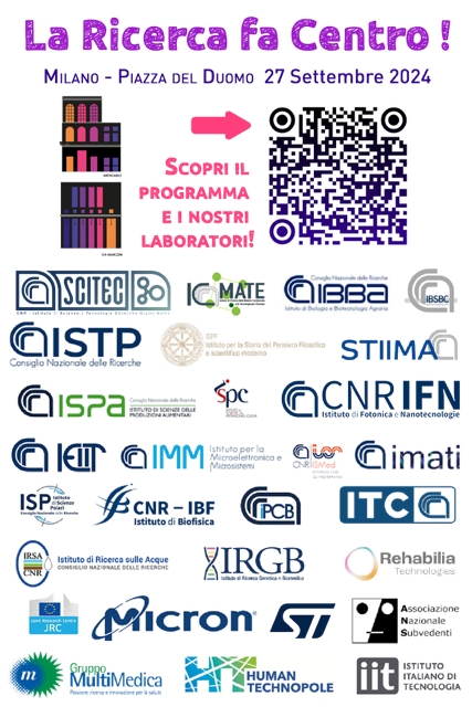 CNR IPCB (@cnripcb) on Twitter photo 📆 venerdì 27/9 ore 16-23 📍 piazza del Duomo (Milano)
🌙Torna l'appuntamento con la notte delle ricercatrici e dei ricercatori e #Cnr_Ipcb quest'anno è anche nel progetto europeo <a href="/CoSciencee/">Progetto Co.Science</a> Meet Research To Connect Science And Society.
#NER24 #europeanresearchersnight 📆 venerdì 27/9 ore 16-23 📍 piazza del Duomo (Milano)
🌙Torna l'appuntamento con la notte delle ricercatrici e dei ricercatori e #Cnr_Ipcb quest'anno è anche nel progetto europeo <a href="/CoSciencee/">Progetto Co.Science</a> Meet Research To Connect Science And Society.
#NER24 #europeanresearchersnight