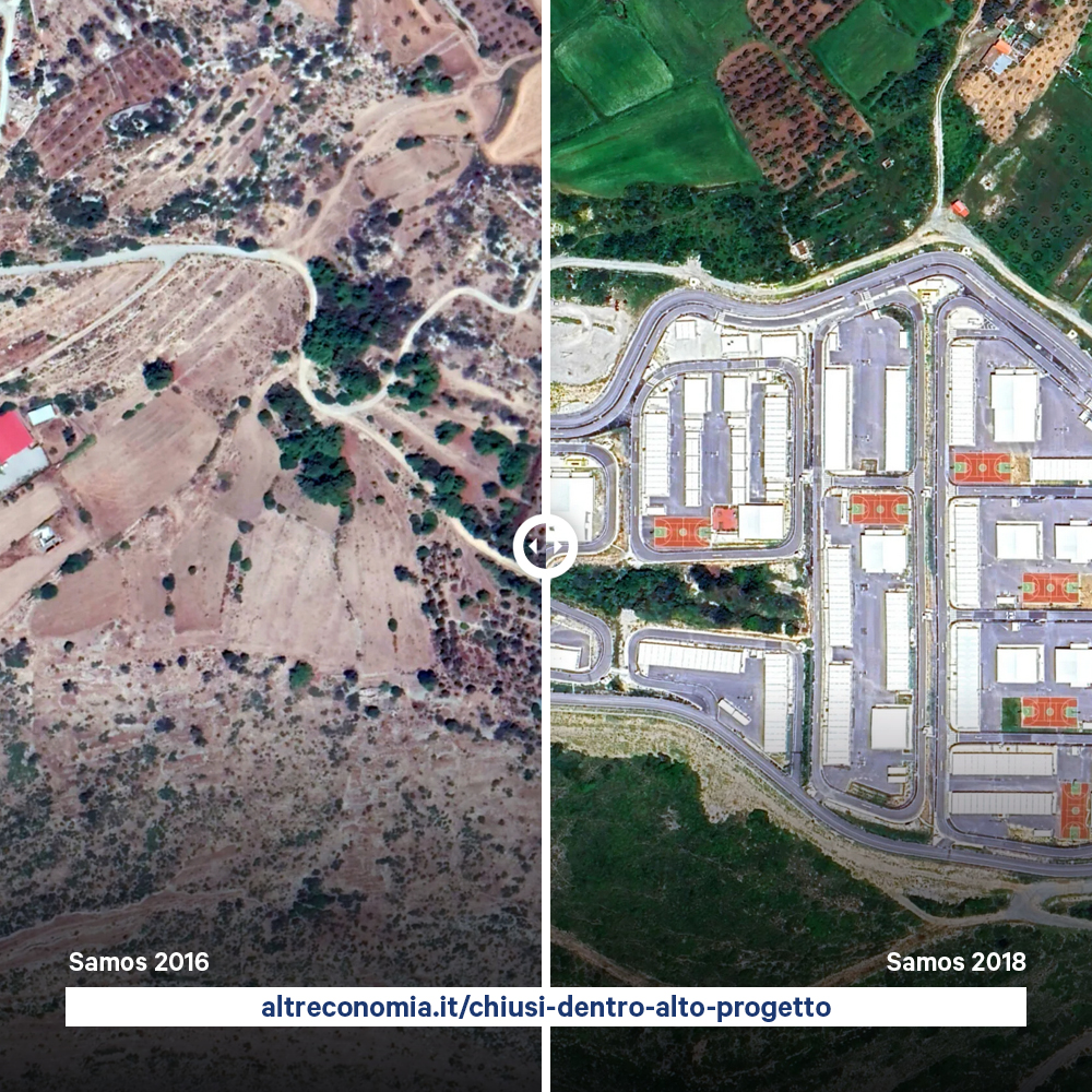 🇬🇷Since 2016 Greece has increasingly become a true laboratory where new ways of managing migratory flows have been experimented, transforming itself over the years from a transit country to a space of confinement and “cover up” of people

👉altreconomia.it/locked-in-from…