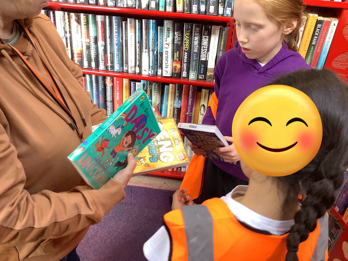 westheathprim's tweet photo. #WHPSClass9 went to the mobile library to pick some books to read for pleasure. The children loved looking at the variety of books and being able to check one out for a week! #WHPSReading https://t.co/sdvzWbzILU