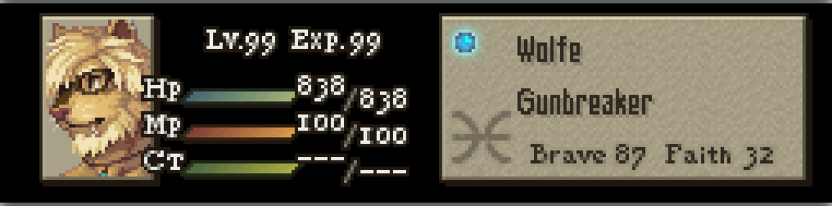 Forgot to post I got some great FFTactics art from <a href="/RamzaWolf/">Ramza Wolf (FFT Commission Closed)</a> ! Highly recommend checking them out!