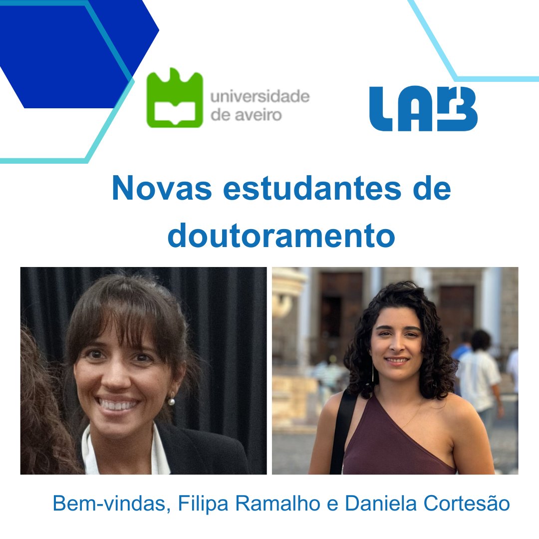 Lab3R (@lab3_r) on Twitter photo What better way to celebrate #WorldLungDay 🫁than with a warm welcome to our new #PhDStudents! A big welcome to Filipa Ramalho and <a href="/d_cortesao/">Daniela Cortesão Fernandes</a> ! 🥳 We wish you both the very best of luck and lots of success in your studies🍀 Congratulations! What better way to celebrate #WorldLungDay 🫁than with a warm welcome to our new #PhDStudents! A big welcome to Filipa Ramalho and <a href="/d_cortesao/">Daniela Cortesão Fernandes</a> ! 🥳 We wish you both the very best of luck and lots of success in your studies🍀 Congratulations!