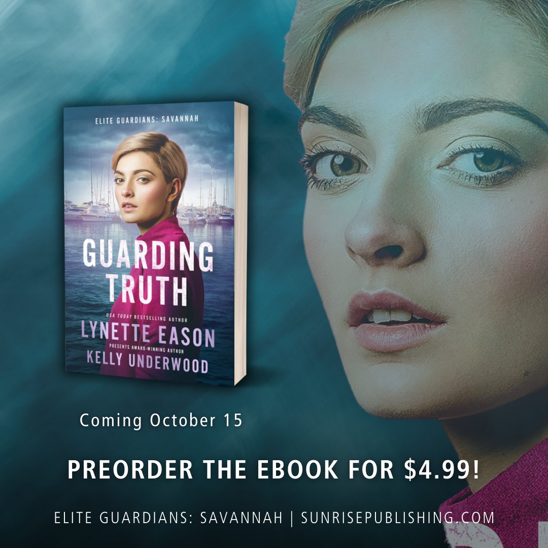 The last—very last—person Juliette thought she’d see again is Caleb Styles, let alone be assigned to protect him. 

Order GUARDING TRUTH by <a href="/LynetteEason/">Lynette Eason</a> and <a href="/BestInSuspense/">Kelly Underwood</a> for just $4.99 (retail $7.99)

Sunrise Shop: sunrisepublishing.myshopify.com/collections/el…
Retailers: books2read.com/guardingtruth