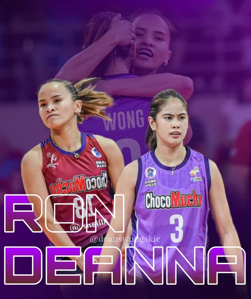 Can't wait to see this tandem again✨

#ChocoMuchoFlyingTitans
#CMFT
#DeannaWong
#SisiRondina
#RonDeanna