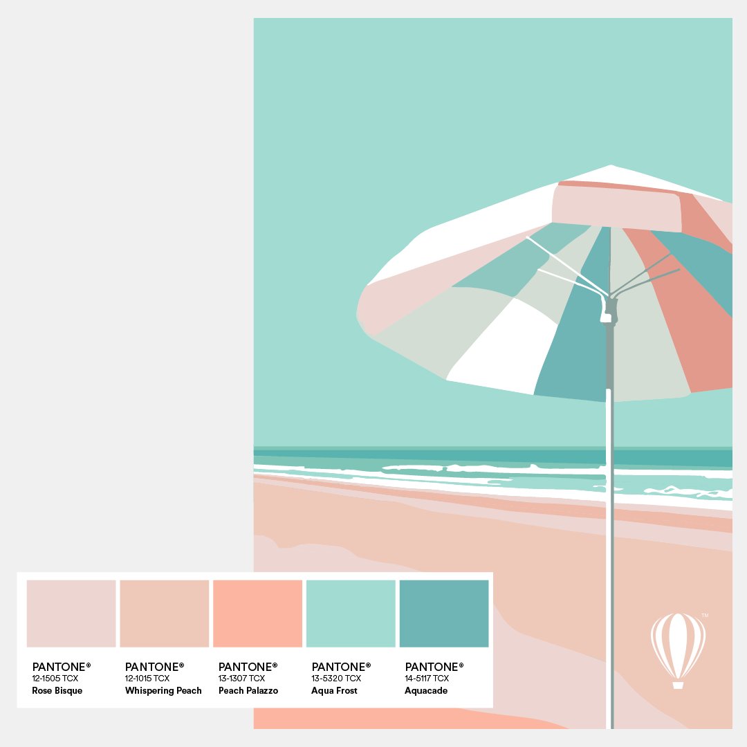 CorelDRAW's tweet photo. bringing the color heat with 175 new Pantone shades 🔥 available exclusively to CorelDRAW subscribers—explore the latest hues and color match like a pro! 🌈 https://t.co/yL4eyNLNoW