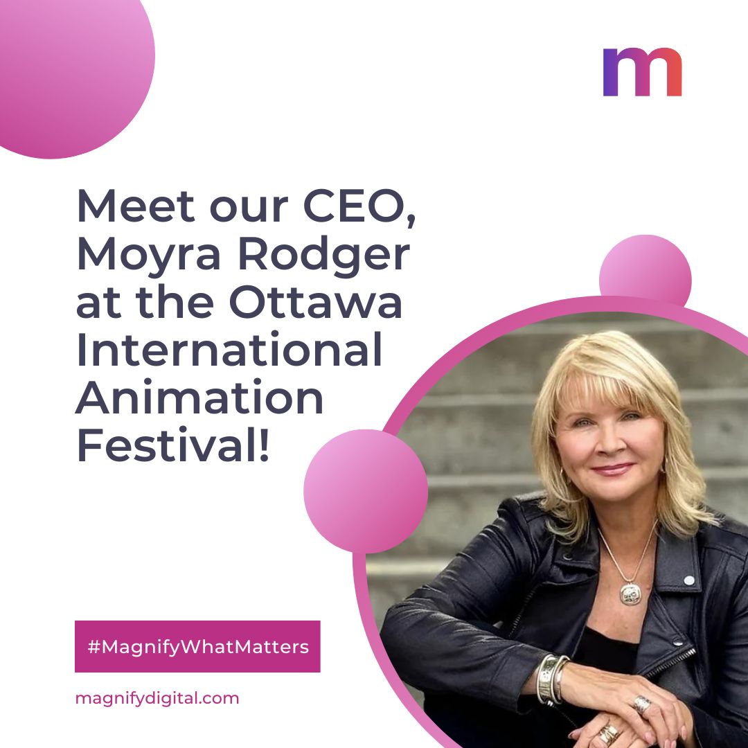 Our CEO, Moyra Rodger, will join the "State of the Industry" panel at <a href="/OIAF_Animation/">Ottawa International Animation Festival (OIAF)</a> 🚀
Discussing the future of animation, the Online Streaming Act, and new opportunities for Canadian producers.
📅 25 Sept 2024 | 🕒 1:30–2:30 pm
📍 Rossy Pavilion L3
#AnimationIndustry #Digital