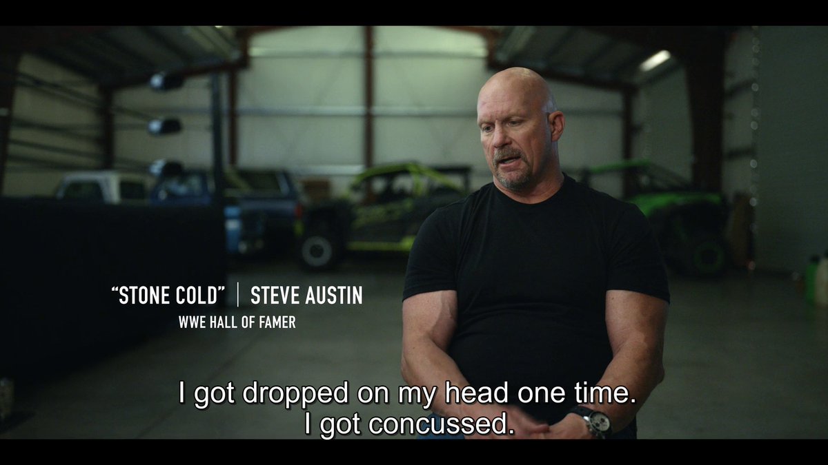 Maffewgregg's tweet photo. Steve Austin on CTE https://t.co/Rdght7kWfX