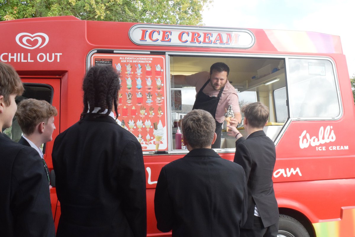LuttHigh's tweet photo. A sweet treat for Year 11 students who did a fantastic job designing and pitching their products for Ali's Ice Creams as part of the Enterprise and Marketing Cambridge National @OCR_BusEcon Thank you to Supreme Ices, Lutterworth, for making a special visit! https://t.co/yz5WsAdu7R