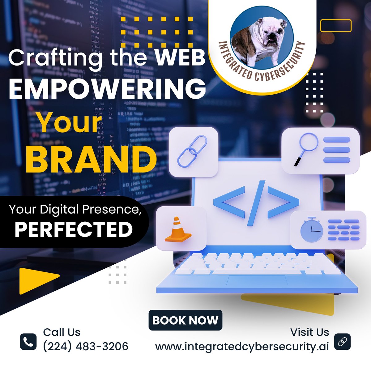 Integratecybers's tweet image. Is your business ready for a digital transformation?
Our web engineering services are designed to elevate your brand to new heights!
Call: (224) 483-3206 | Explore more at: integratedcybersecurity.ai
#WebEngineering #DigitalSolutions #IntegratedCybersecurity #USA