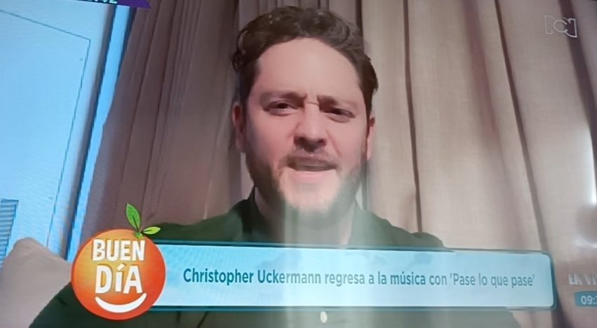 Hoy <a href="/christopheruck/">Christopher Uckermann</a> en entrevista para <a href="/BuenDiaColrcn/">Buen Día Colombia</a> <a href="/CanalRCN/">Canal RCN</a> hablando sobre #PaseLoQuePase, su próximo álbum, #rbd 🫶🇨🇴⚡⚡⚡ y más.