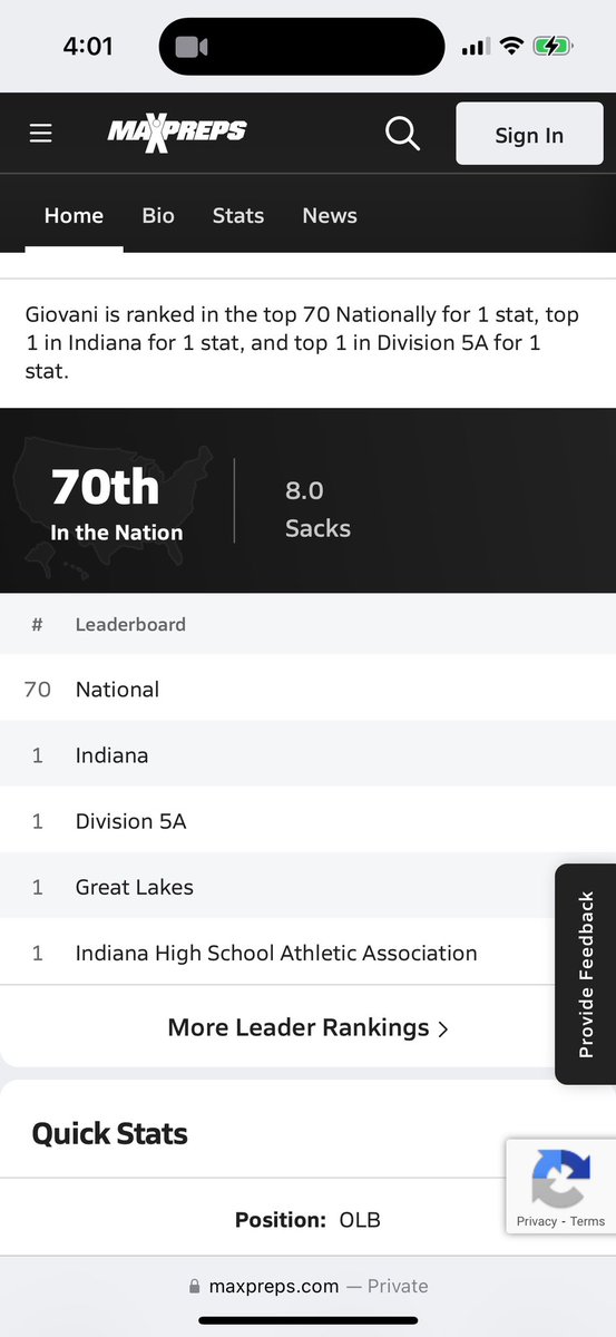 Giovani (@imnotgio54) on Twitter photo Ranked #1 in state for sacks again week 1-5🫶💯<a href="/HCWolvesFootba1/">@HCWolvesFootball</a> <a href="/hcwolvesathlet1/">hcwolvesathletics</a> <a href="/MaxPreps/">MaxPreps</a> <a href="/LL7NV/">College Recruiter</a> Ranked #1 in state for sacks again week 1-5🫶💯<a href="/HCWolvesFootba1/">@HCWolvesFootball</a> <a href="/hcwolvesathlet1/">hcwolvesathletics</a> <a href="/MaxPreps/">MaxPreps</a> <a href="/LL7NV/">College Recruiter</a>