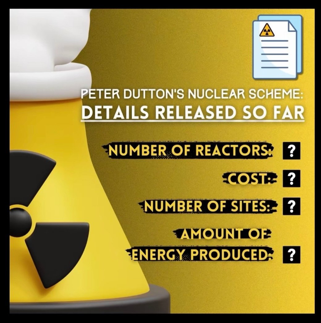 Dear <a href="/abcnews/">ABC News</a>,
Whenever you give lengthy coverage to OL Peter Dutton's 'nuclear plan' pressers, perhaps at the end of the report your presenter could mention these facts. 👇 Yknow, for 'balance'. #JournalismMatters #auspol #energy #renewables #nuclear