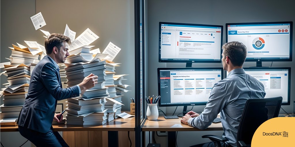 DocsDNA's tweet photo. Document management can be complicated. Here are some common problems and how DocsDNA solves them. https://t.co/iu1nZ9Uxdj