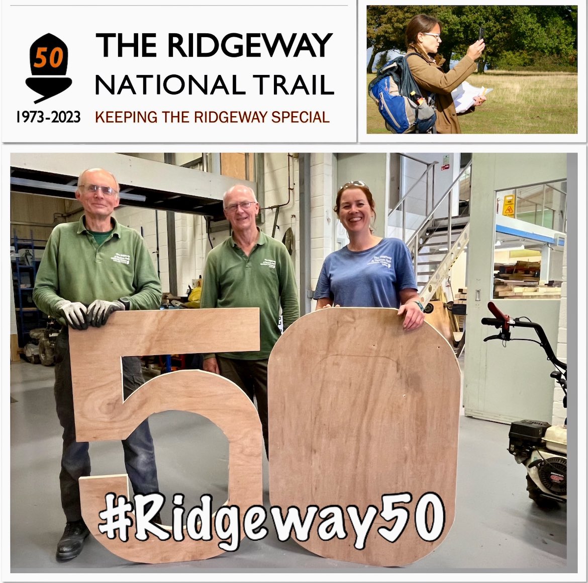 The Ridgeway National Trail (@theridgeway1972) on Twitter photo One year ago the team were preparing for the 50th anniversary of The Ridgeway becoming a National Trail.
📍Coombe Hill <a href="/NationalTrails/">National Trails</a> One year ago the team were preparing for the 50th anniversary of The Ridgeway becoming a National Trail.
📍Coombe Hill <a href="/NationalTrails/">National Trails</a>