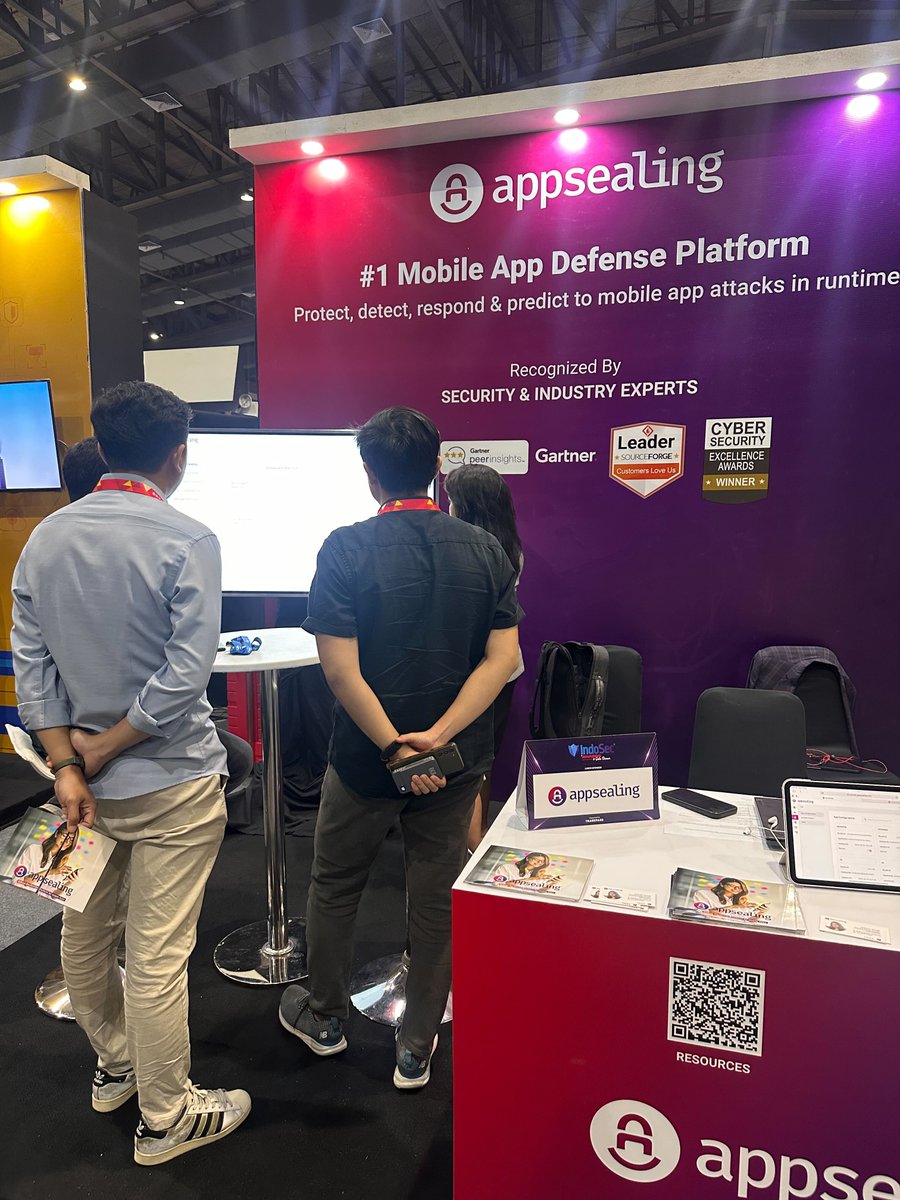 appsealing's tweet photo. What an incredible journey at IndoSec 2024 by Tradepass!

Until next time, Indonesia!

#IndoSec2024 #AppSealing #CyberSecurity #MobileAppProtection #EventWrapUp #AppSec #DevSecOps #AppSecurity #Hackers #CISOs #SecurityTeams https://t.co/9vy6v8x2q0