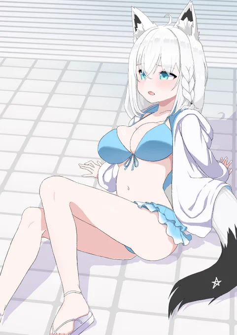水着白〇 まだ健全 