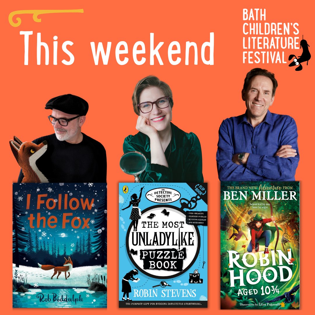 Here are some more of our top picks for the weekend ahead⭐️Festival favourite, author and illustrator <a href="/RobBiddulph/">Rob Biddulph</a> is back for a fun-packed family event⭐️ <a href="/redbreastedbird/">Robin Stevens Updates</a> shares her top tips for mystery-solving and code-cracking ⭐️<a href="/ActualBenMiller/">Ben Miller</a> where laughs are guaranteed