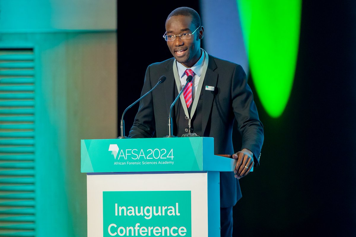 ForensicsRwanda's tweet image. Forensic genetics plays a vital role in combating terrorism in the Sahel region. Moutanou Modeste Judes Zeye presents a powerful case study from Burkina Faso, highlighting the importance of DNA in addressing these security challenges. #AFSA2024