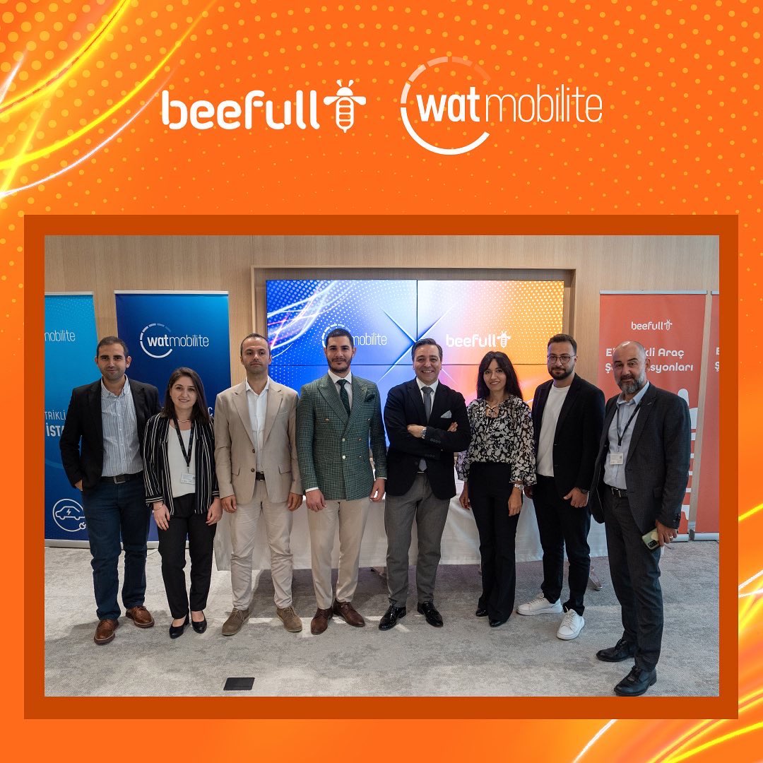 beefullcom's tweet photo. Beefull Teknoloji olarak WAT Mobilite ile yeni iş birliğimizi duyurmaktan mutluluk duyuyoruz.

Lansmanını yaptığımız 'roaming' anlaşması ile kullanıcılarımız çok yakında hem Beefull hem de WAT Mobilite'nin şarj istasyonları ağına erişim sağlayabilecek.

#Beefull #WATMobilite https://t.co/69YueiBsiq