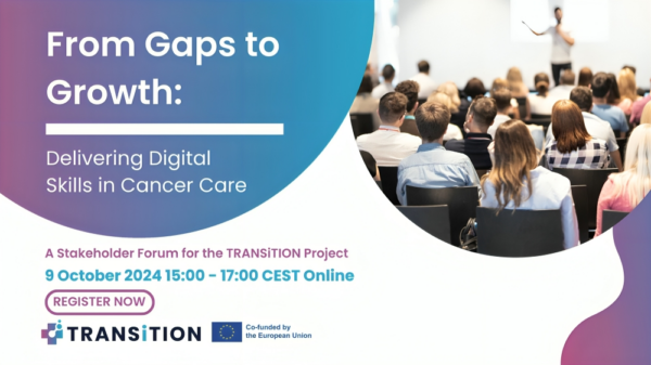 oncodaily's tweet photo. TRANSiTION Project Stakeholder Forum: Delivering Digital Skills in Cancer Care - @EHMAinfo
https://t.co/AFqZ1Dxkrb
#Cancer #CancerCareย #EHMA #Health #OncoDailyย #Oncology #MedEd #MedNews #MedX #Medicine https://t.co/umMMFuOJyQ