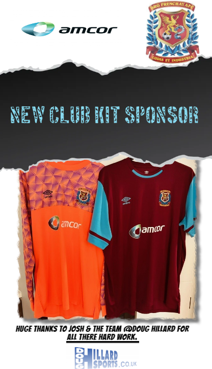UPTHEDURGE's tweet photo. NEW CLUB SPONSOR 

Huge thanks to everyone @amcorpackaging  Bristol. 

We have 2 new Home Kits for 1st Team &amp; Reserve Team. 

Everyone at the club from Directors to players thanks you. 

Massive shout out @f8nner5 for all your hard work. 

@UmbroUK https://t.co/eHPBUReAXp