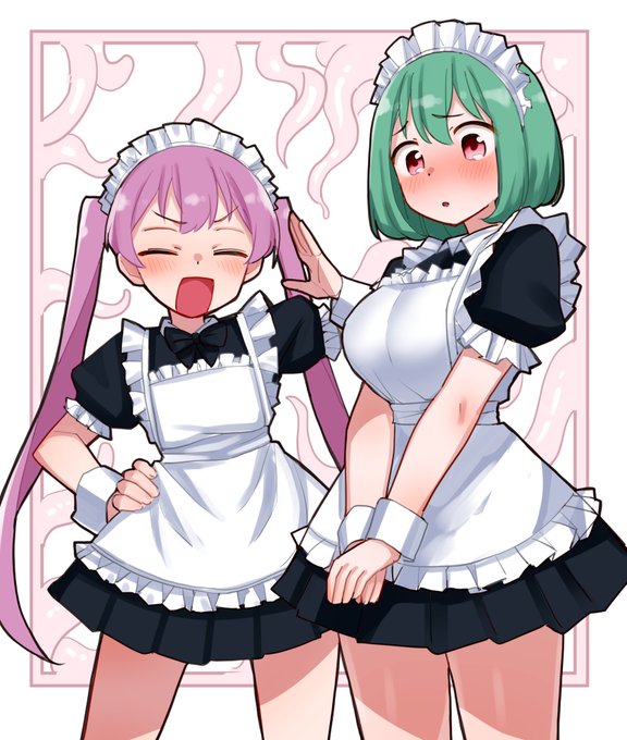 オリキャラでメイド服 