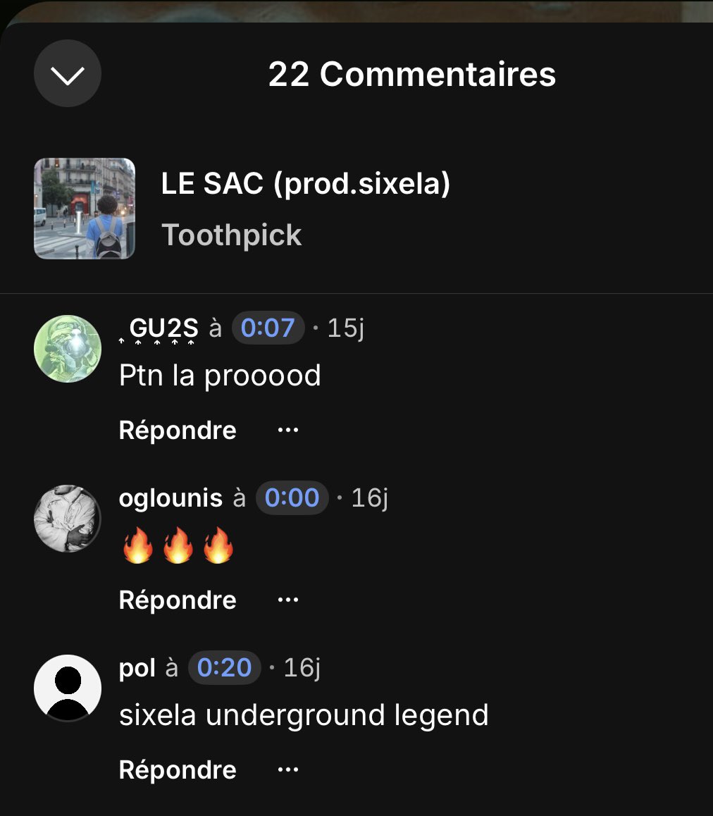 jfaisais des prods avant que ce soit à la mode et j’en ferai toujours même quand ça le sera plus, c’est pas facile tous les jours mais quand j’vois des commentaires comme ça je garde espoir, merci à ceux qui suivent de près ou de loin et qui envoient de la force 💯⛓️