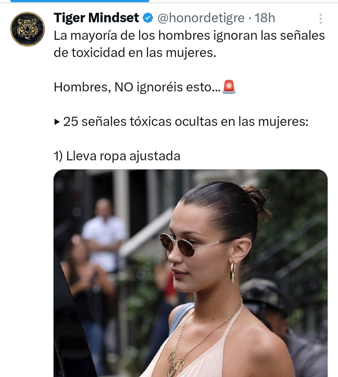 EstrechaC's tweet photo. A Tiger le han 💔 y solo postea de lo malas que somos "algunas" mujeres... https://t.co/jiAapLazdm