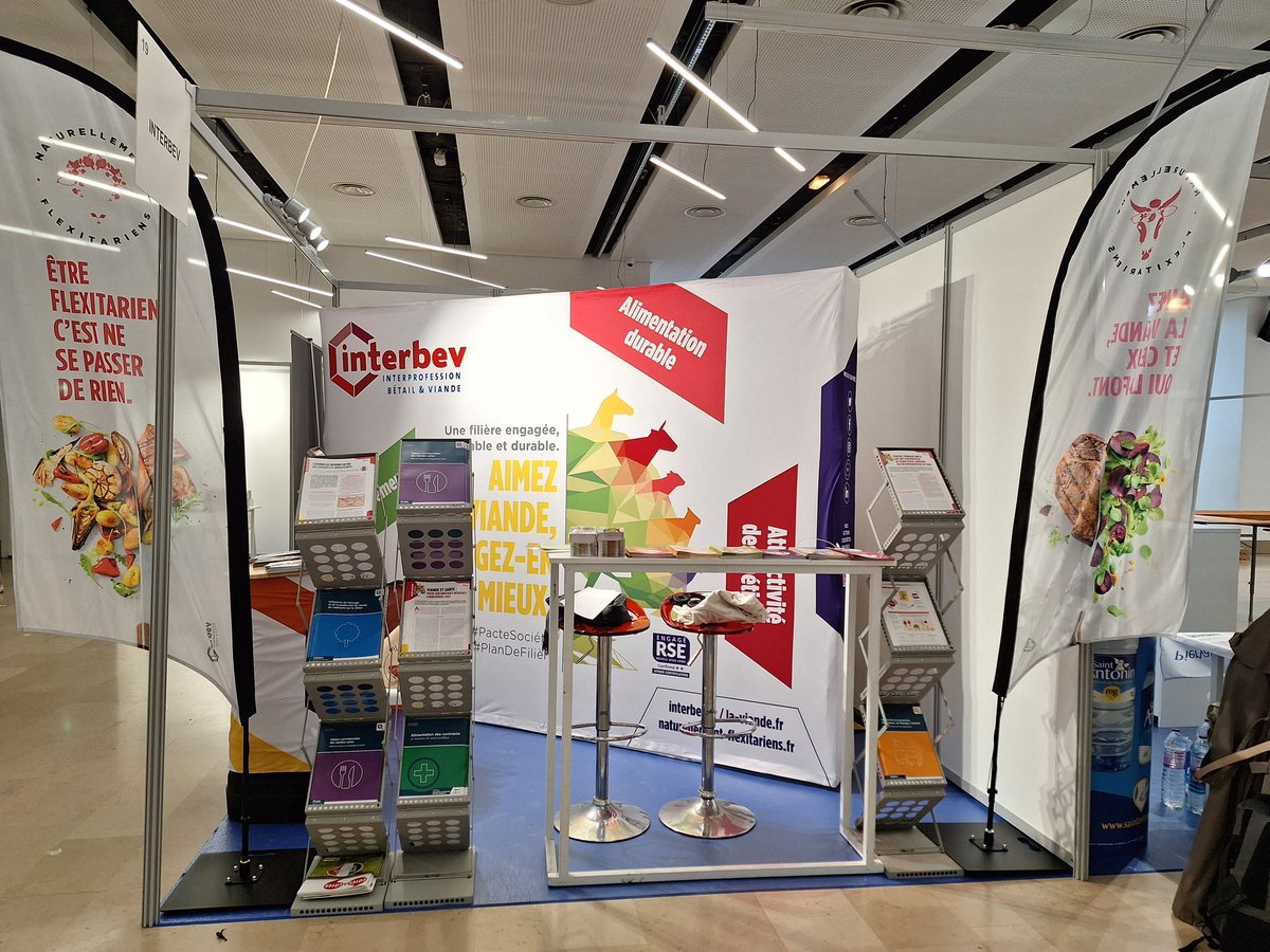 dodietamarsotto's tweet image. #interbev stand prêt à accueillir les diététiciennes et diététiciens aux journées d'étude de #lafdn dès demain jusqu'à samedi au beffroi de Montrouge!