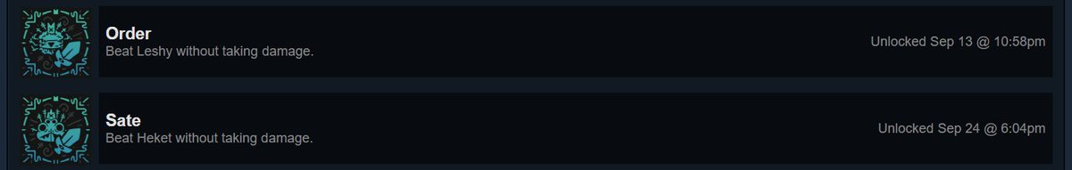 Two down, two to go.