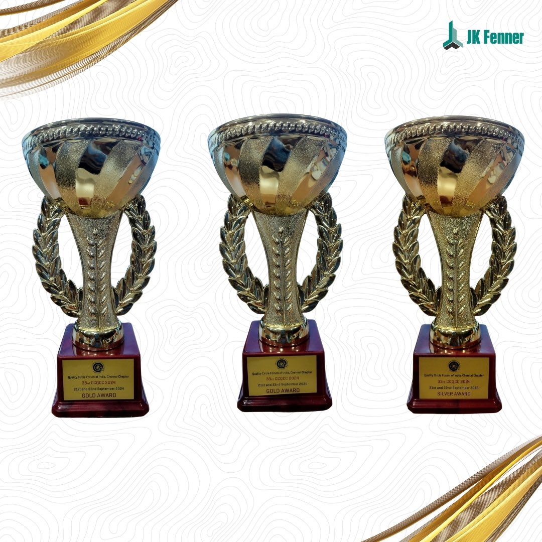 jkfenner's tweet photo. Congratulations to our team for their outstanding achievements at the Quality Circle Forum of India👏
#JKFenner #QualityCircleForum #InnovationInAction #ExcellenceInEngineering #TeamSuccess https://t.co/96n6juSNZq