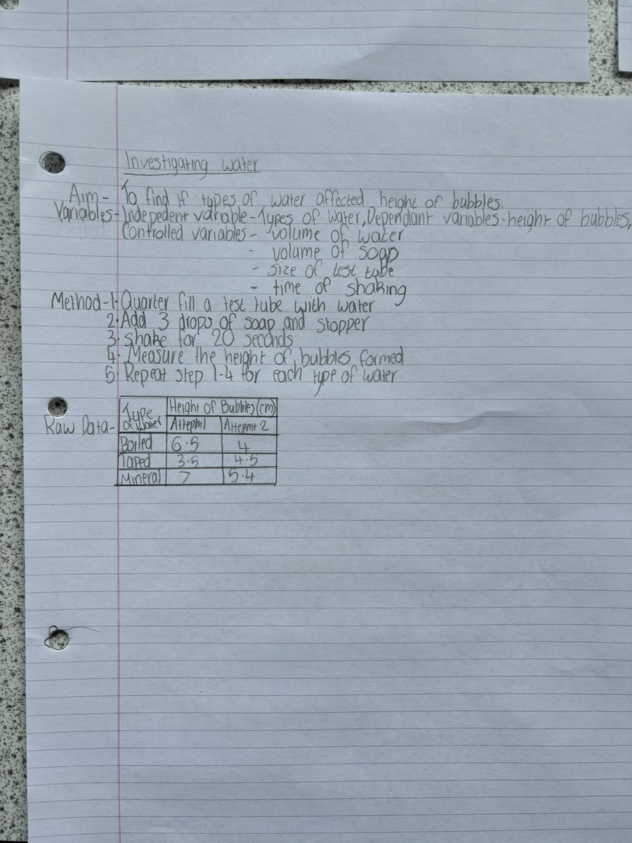 MissGalang23's tweet photo. Amazing effort from 1.4  in Science this afternoon. They demonstrate safe lab skills and have made a  great start in writing their first lab report 🤩👩‍🔬👨‍🔬 @StModansHS https://t.co/0WxnDryAau
