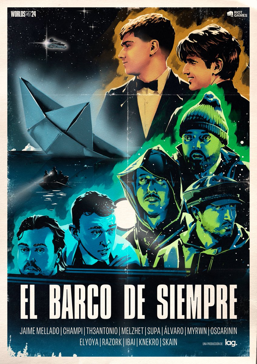 Todos a bordo, aún estáis a tiempo ⛵️

El Barco de Siempre con rumbo a #Worlds2024 

📺 youtu.be/n8nYNmH0wuw