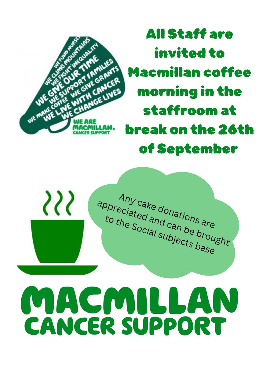 DHS Community Group (@dhscommunity) on Twitter photo The Community Group will be holding a MacMillan Coffee Morning on Thursday 26th September at break in the staffroom! We would love for staff to come and join us 🙂 <a href="/DennyHighSchool/">Denny High School</a> The Community Group will be holding a MacMillan Coffee Morning on Thursday 26th September at break in the staffroom! We would love for staff to come and join us 🙂 <a href="/DennyHighSchool/">Denny High School</a>