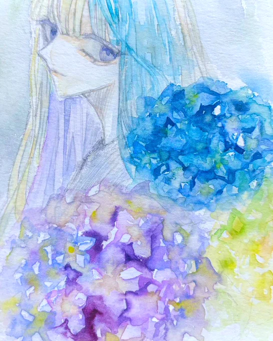 #とびきりのブルーを魅せて下さい 