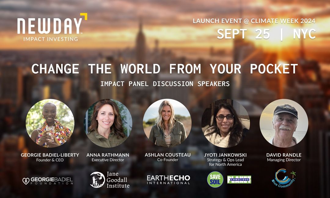 cpsavesoil's tweet photo. 🌍 #SaveSoil is excited to be part of the Newday Impact One launch during #ClimateWeekNYC 2024!

🎉 Let’s work together for a sustainable future and a healthier planet. 🌱💚 https://t.co/Ti6DoTAnsC
