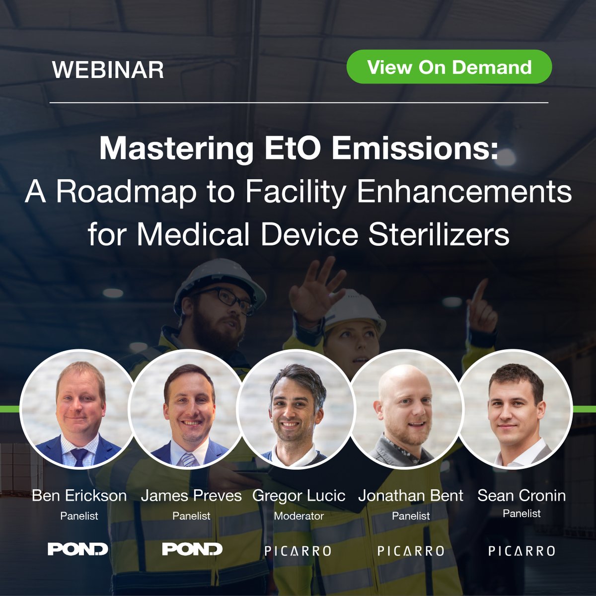 Picarro's tweet image. 🌟ICYMI🌟Industries using ethylene oxide (EtO) must meet EPA's #NESHAP and #FIFRA regulations. View this webinar with Picarro and Pond &amp;amp; Company experts for insights on advanced emission controls and streamlining compliance. 

View it today! hubs.la/Q02R3s4H0