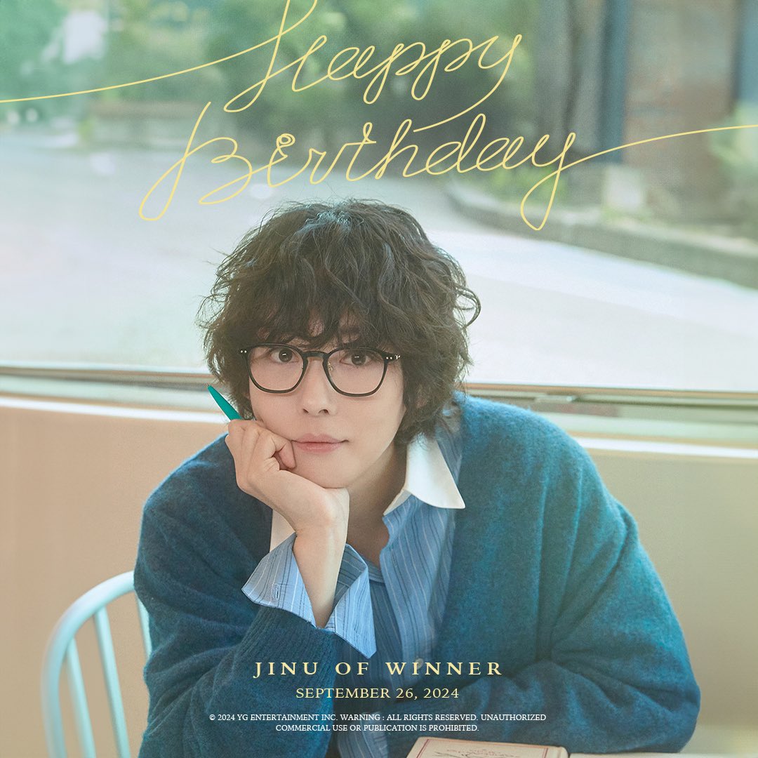 HAPPY BIRTHDAY JINU🎉
✅2024.09.26

#WINNER #위너 #JINU #김진우 #HAPPYBIRTHDAY #20240926 #YG