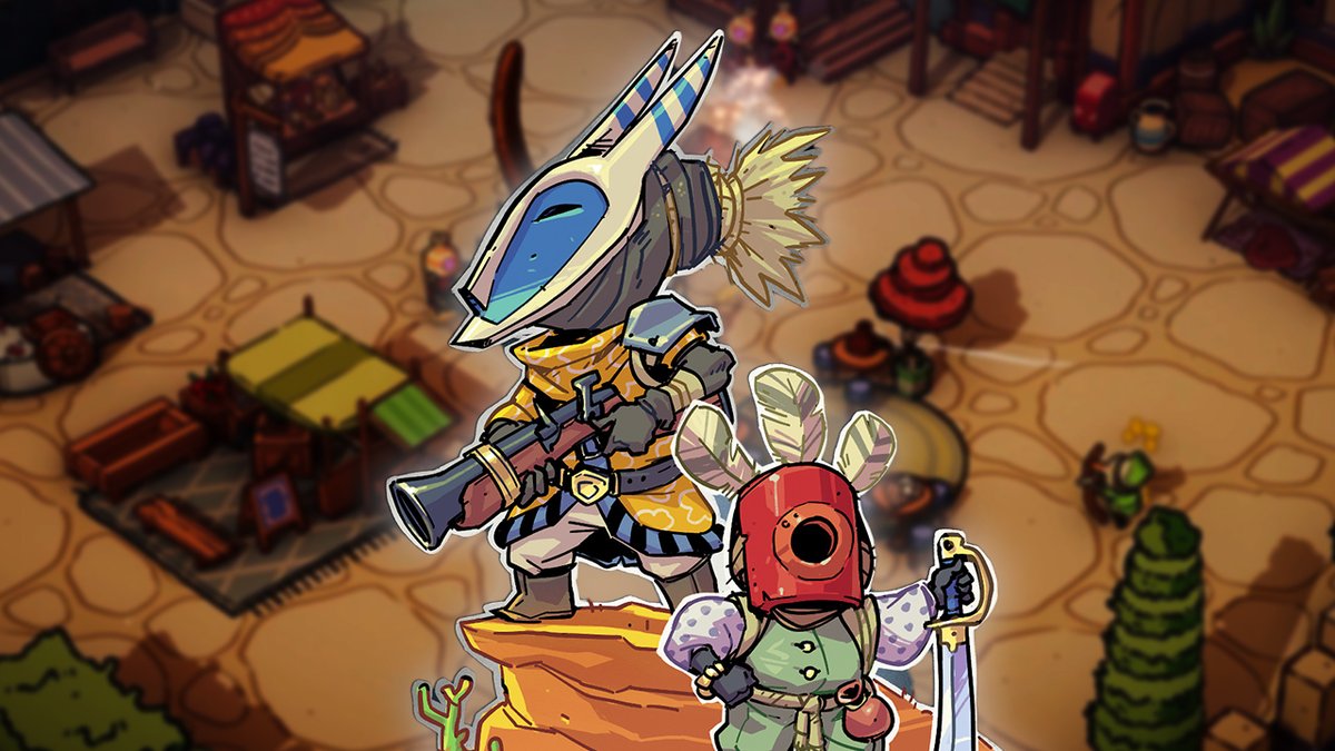 IGN's tweet photo. Check out the announcement trailer and first details on DuneCrawl, an upcoming online co-op privateering adventure where you and your friends explore the sand seas aboard your Dune Crawler, a huge walking crustacean. https://t.co/EsAIy5dYvt https://t.co/BWAWrNaerV