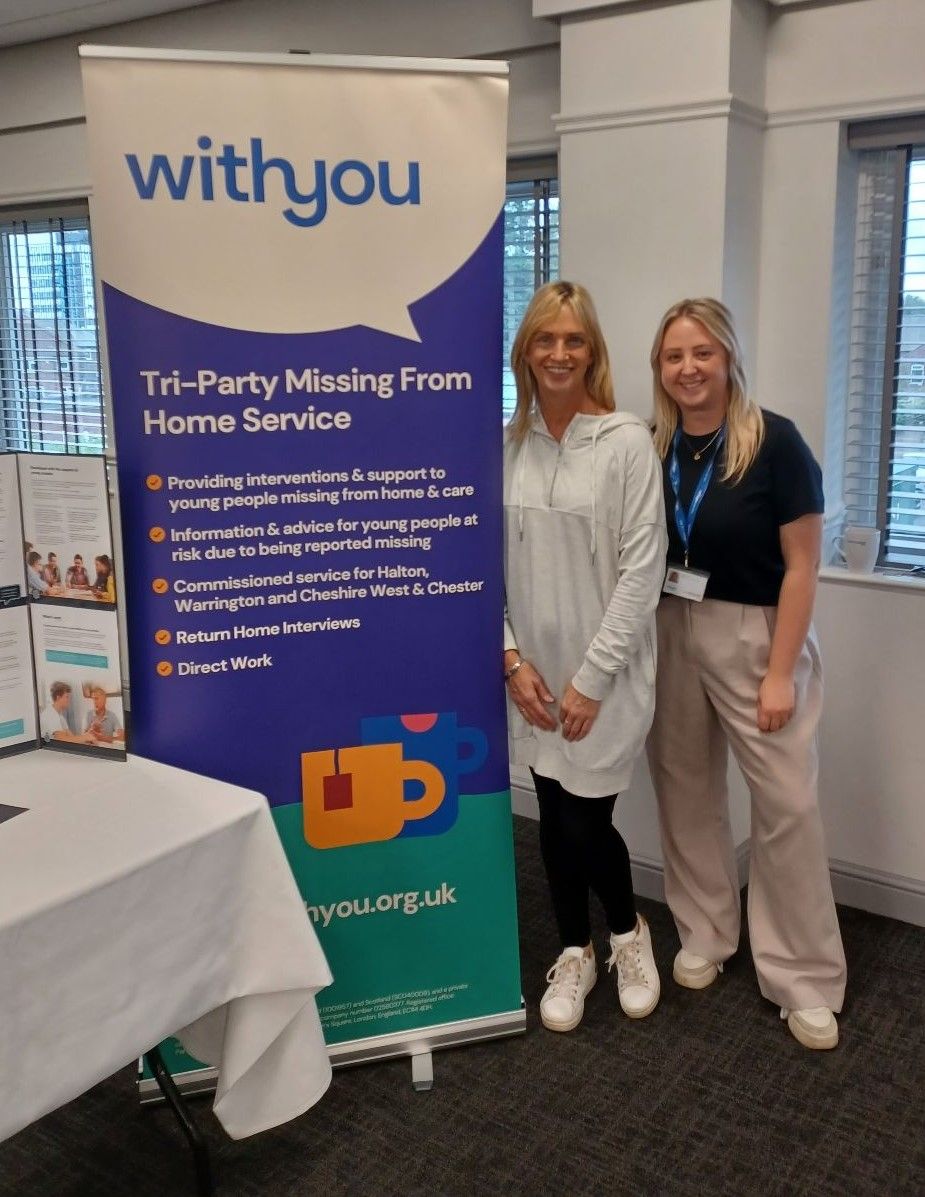 Today Meg and Chris joined partner agencies in Halton at the Safeguarding Children's Partnership Child Sexual Abuse Event <a href="/HaltonBC/">Halton Council</a> #Halton #sexualabuse #childsexualabuse #safeguarding