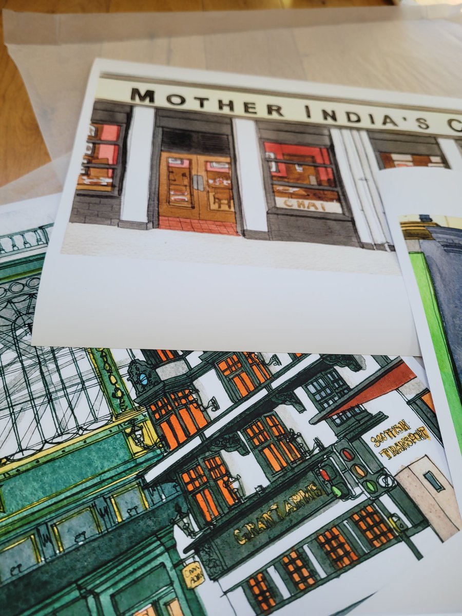 adrianmcmurchie's tweet photo. Deadly Digital, Partick. THE go-to place for all my giclee prints. These are 240 gram matt, but they have some incredible papers. Staff are quite nice too. #deadlydigital #adrianmcmurchie #theglasgowillustrator #glasgow #glasgowprints #glasgowsouvenirs #glasgowgifts #shopscotland https://t.co/MOv34H3aFD