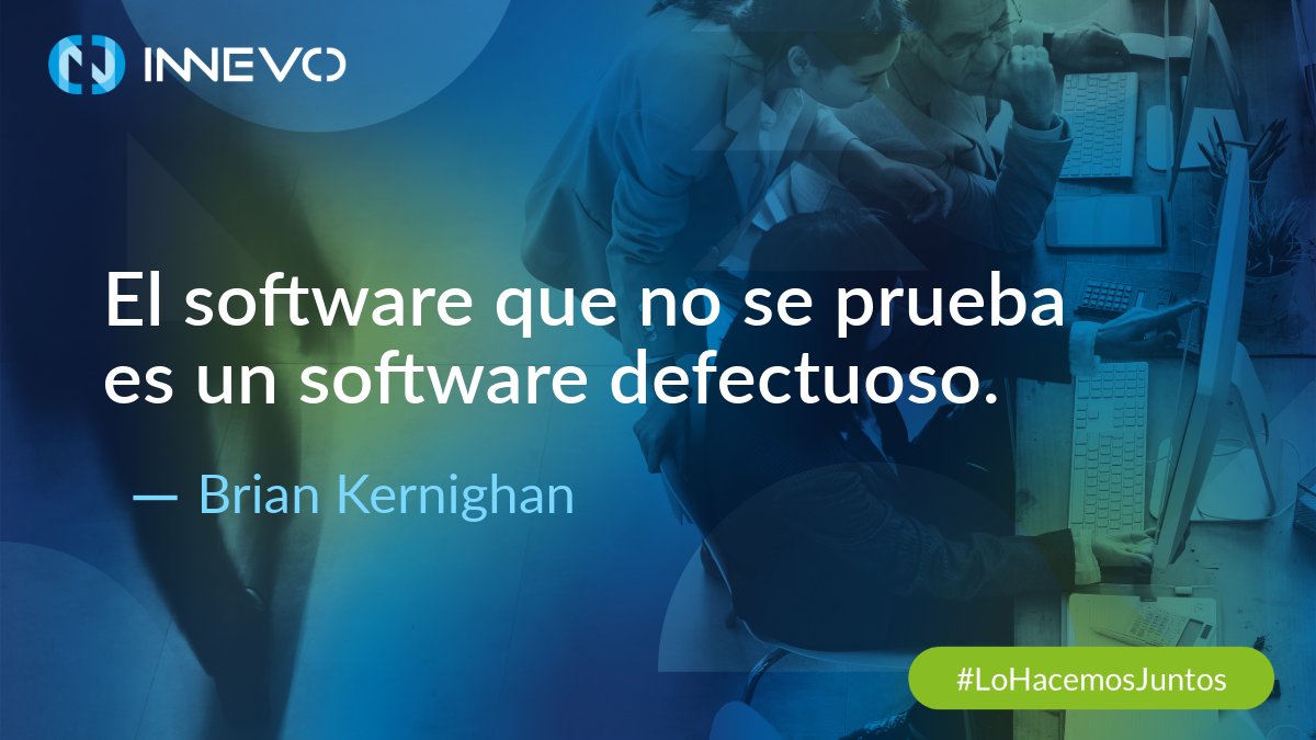 Innevo's tweet photo. ⚠️ 🖥️ Nunca subestimes la importancia de las pruebas. Identificar y corregir errores temprano en el proceso de desarrollo es clave para asegurar la calidad del software. #CalidadEnDesarrollo #DesarrolloDeSoftware #MejoraContinua https://t.co/ibK6zki11d